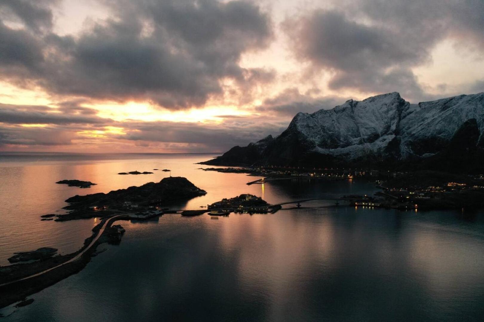 Lofoten Panoramic Luxury Home With Sauna Moskenes Exterior foto