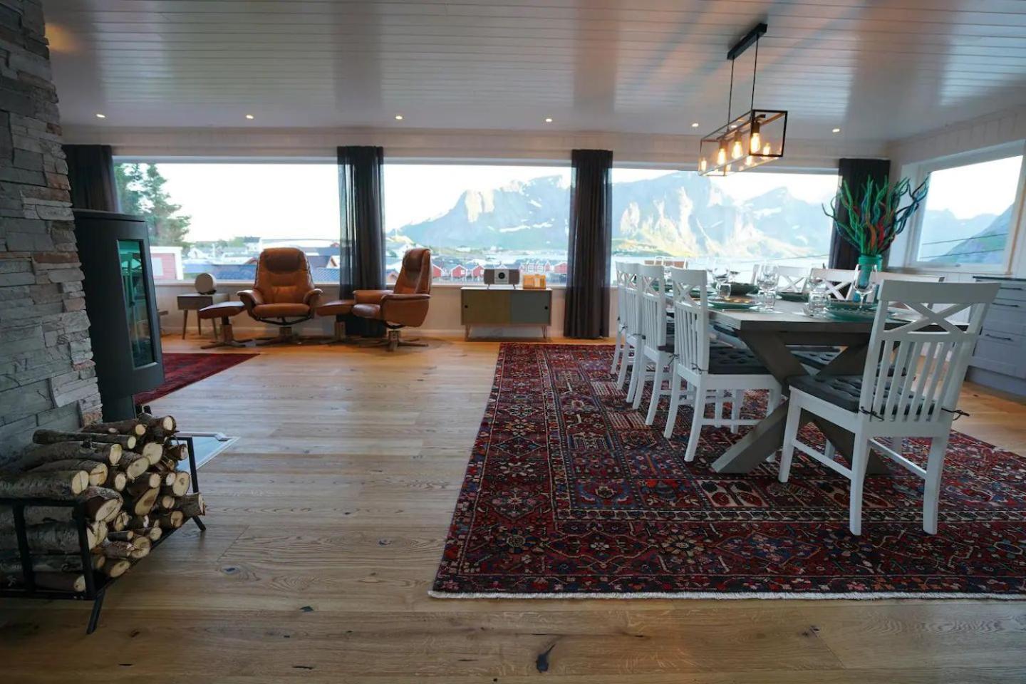 Lofoten Panoramic Luxury Home With Sauna Moskenes Exterior foto