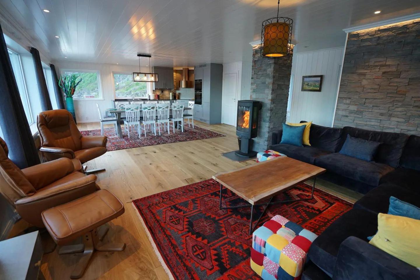 Lofoten Panoramic Luxury Home With Sauna Moskenes Exterior foto