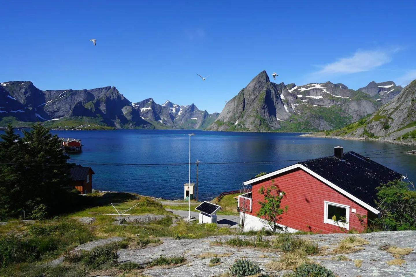 Lofoten Panoramic Luxury Home With Sauna Moskenes Exterior foto